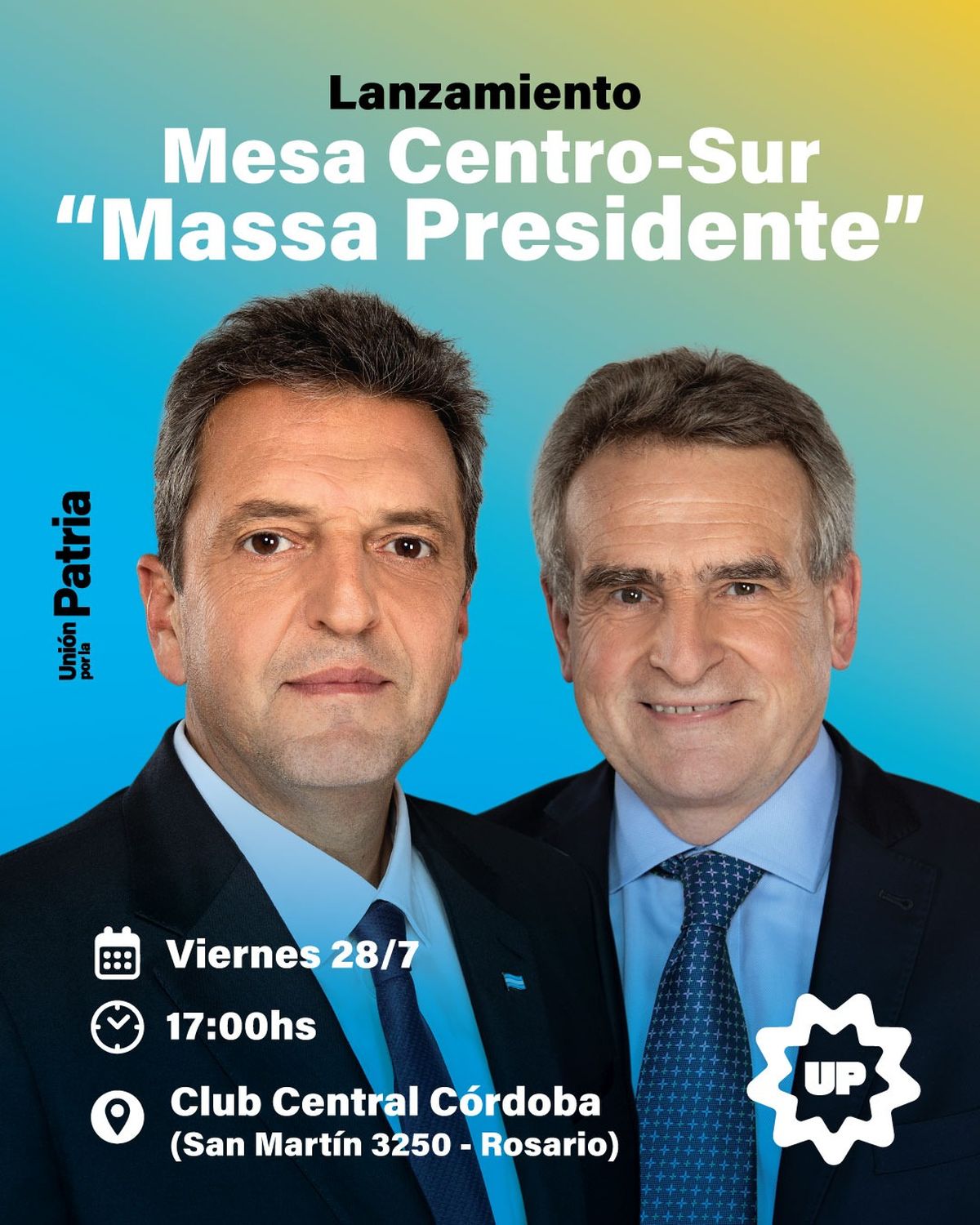 Sergio Massa y Agustín Rossi. Sergio Massa y Agustín Rossi.