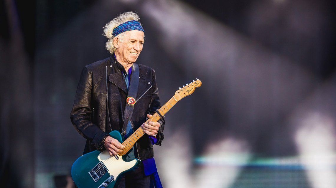 El guiño de Keith Richards a la Argentina