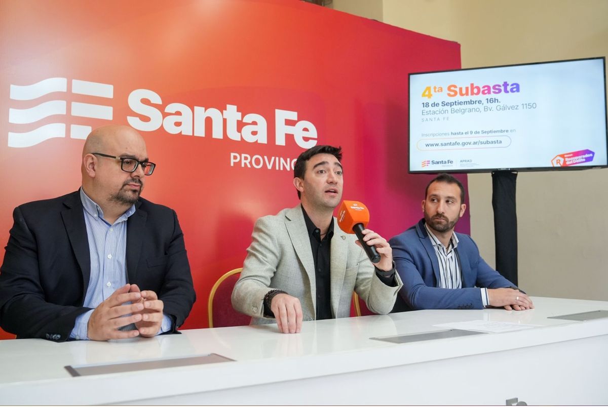 La subasta de bienes decomisados al delito será el próximo 18 de septiembre en la Estación Belgrano de la ciudad de Santa Fe. La subasta de bienes decomisados al delito será el próximo 18 de septiembre en la Estación Belgrano de la ciudad de Santa Fe.