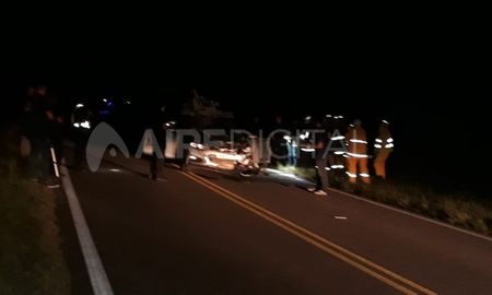 El accidente fatal ocurrió en el acceso norte a la ciudad de Helvecia. El accidente fatal ocurrió en el acceso norte a la ciudad de Helvecia.