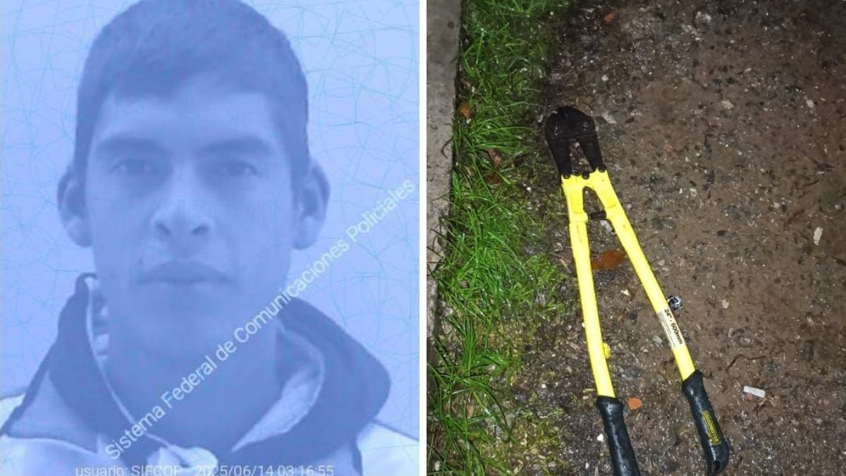 Se difundió el rostro del preso que se escapó de la comisaría del barrio San Agustín
