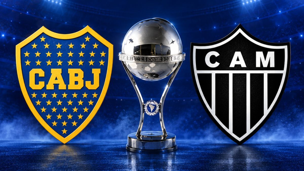 Boca vs. Atlético Mineiro por la final de la Copa Sudamericana 2026.