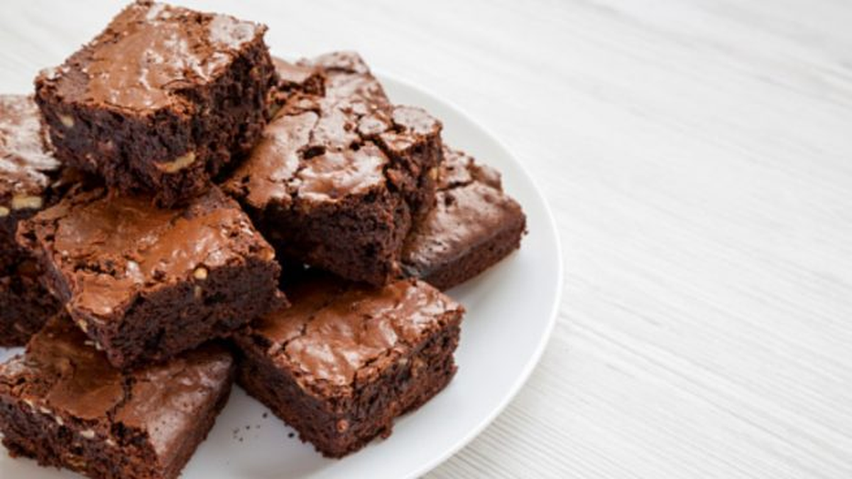Los brownies son un postre clásico. Los brownies son un postre clásico.