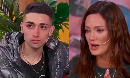 Paula Chaves conoció al motoquero que la ayudó con sus hijos. Paula Chaves conoció al motoquero que la ayudó con sus hijos.