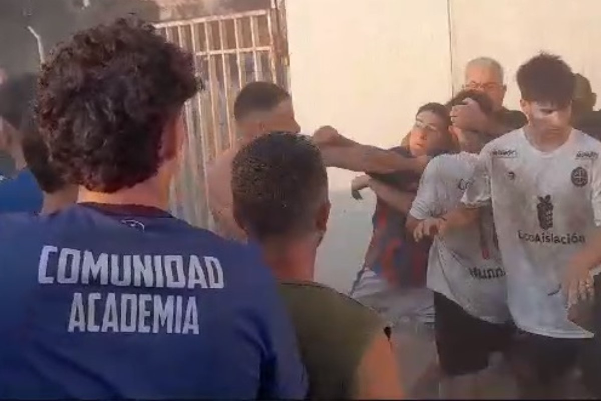 Incidentes en Liga Santafesina tras el partido que jugaron Vecinal Gálvez y Academia Cabrera.