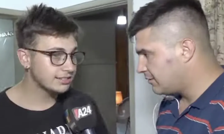Hace 9 meses Nazareno Isern dio una entrevista en A24 por un robo a sus abuelos. Hace 9 meses Nazareno Isern dio una entrevista en A24 por un robo a sus abuelos.