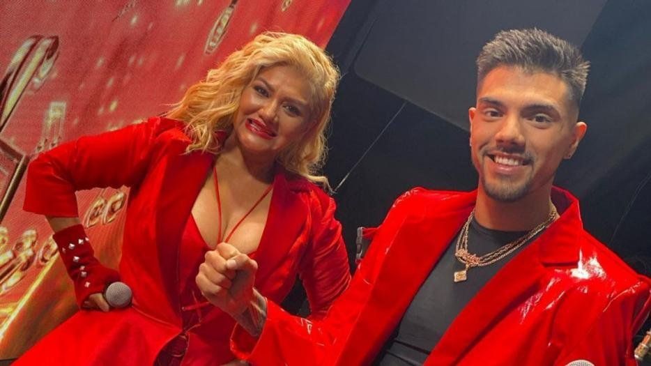 Gladys y su hijo, Tyago.