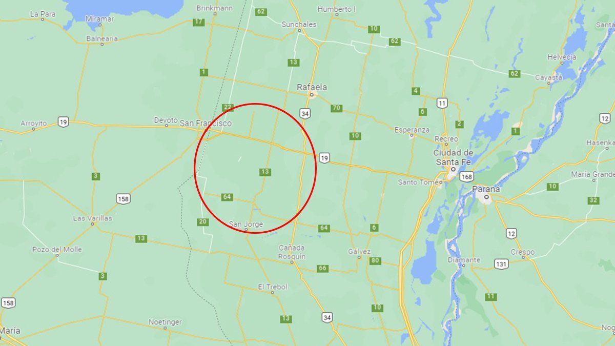 Los departamentos San Martín y el oeste de Castellanos fueron los más afectados por las tormentas del domingo. 