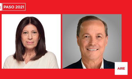 Clara García le gana con claridad la pulseada a Rubén Giustiniani. Clara García le gana con claridad la pulseada a Rubén Giustiniani.