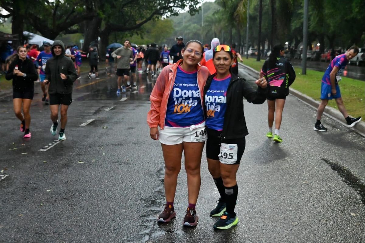 Familias y atletas desafiaron el clima adverso para dejar su mensaje en la Maratón del Cudaio. Familias y atletas desafiaron el clima adverso para dejar su mensaje en la Maratón del Cudaio.