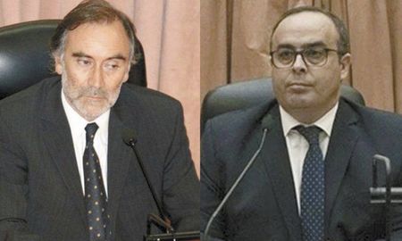 Los jueces Pablo Bertuzzi y Leopoldo Bruglia pedirán licencia en compensación por días trabajados durante la feria judicial del verano pasado. Los jueces Pablo Bertuzzi y Leopoldo Bruglia pedirán licencia en compensación por días trabajados durante la feria judicial del verano pasado.