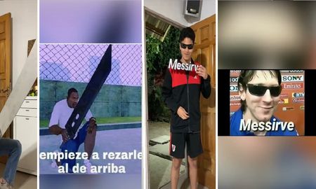 Fueron vestidos de sticker de WhatsApp y el video superó las 11 millones de reproducciones Fueron vestidos de sticker de WhatsApp y el video superó las 11 millones de reproducciones
