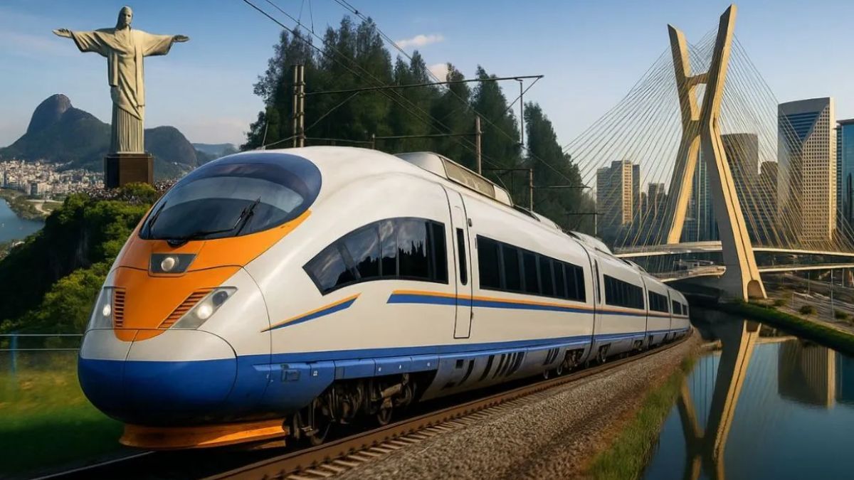 Con la puesta en marcha del TAV, Brasil no solo marcará un antes y un después en su sistema de transporte, sino que también colocará a América del Sur en la era de la alta velocidad ferroviaria. Con la puesta en marcha del TAV, Brasil no solo marcará un antes y un después en su sistema de transporte, sino que también colocará a América del Sur en la era de la alta velocidad ferroviaria.
