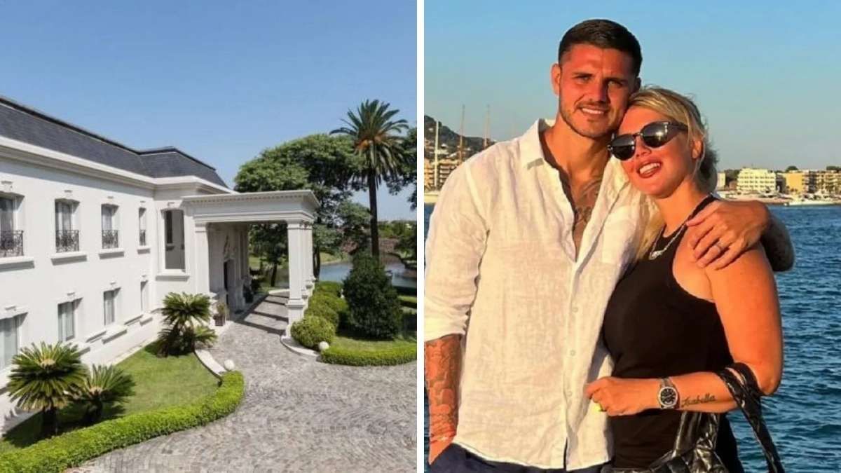 Mauro Icardi compró la casa de los sueños de Wanda Nara.