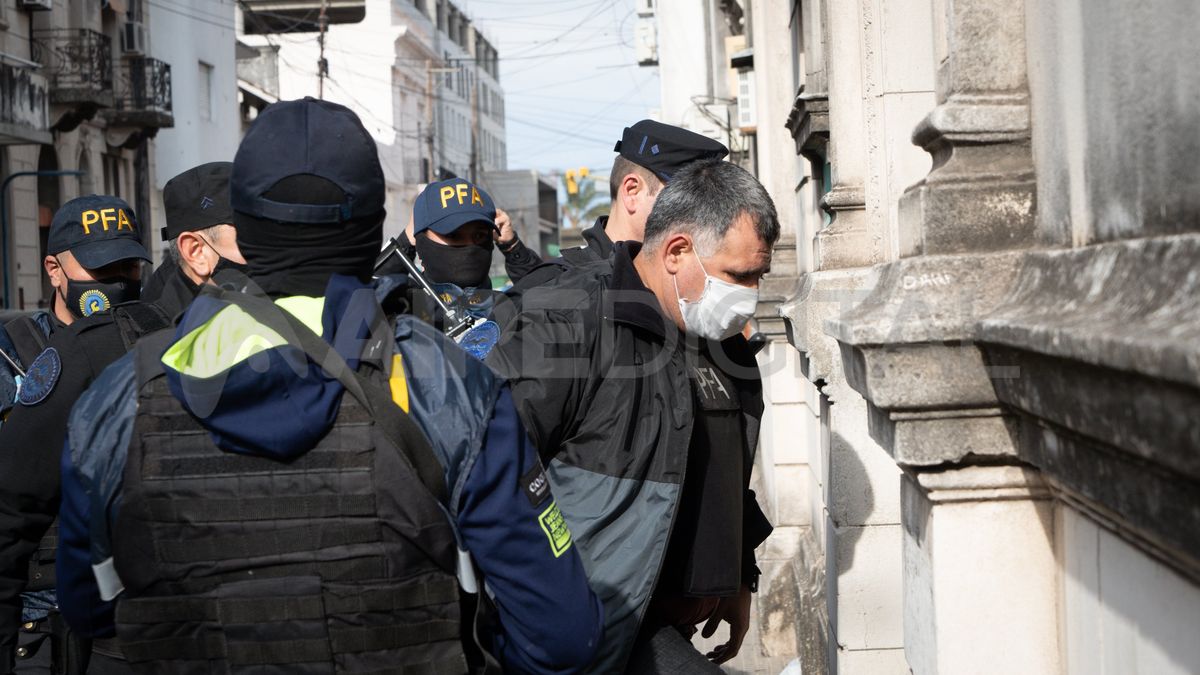 Claudio Casco y su esposa Lorena Melgarejo fueron indagados en el Juzgado Federal de Santa Fe.