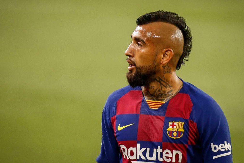 Arturo Vidal es uno de los jugadores a vender del Barcelona y demostró su enojo a consecuencia de ello.