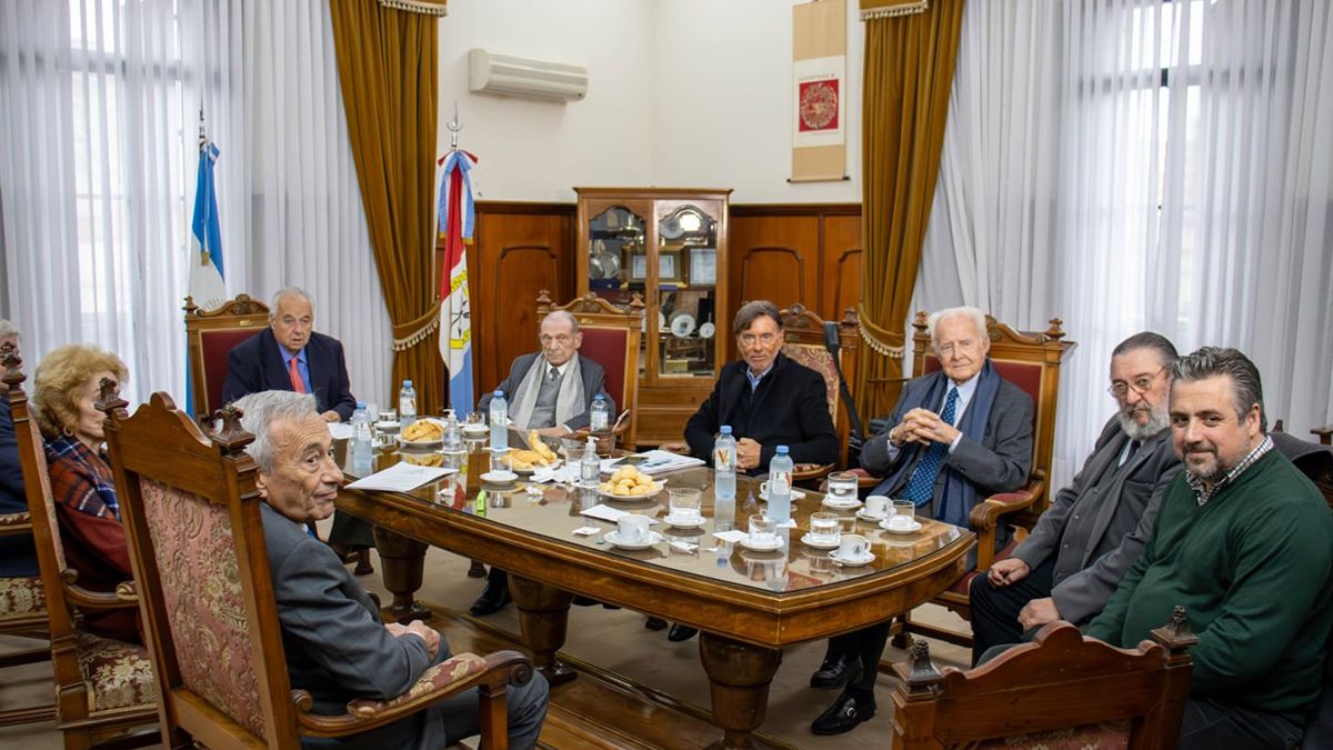 Por parte del máximo tribunal estuvieron presentes Rafael Gutiérrez