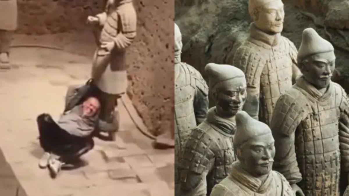 El turista invadió una zona restringida