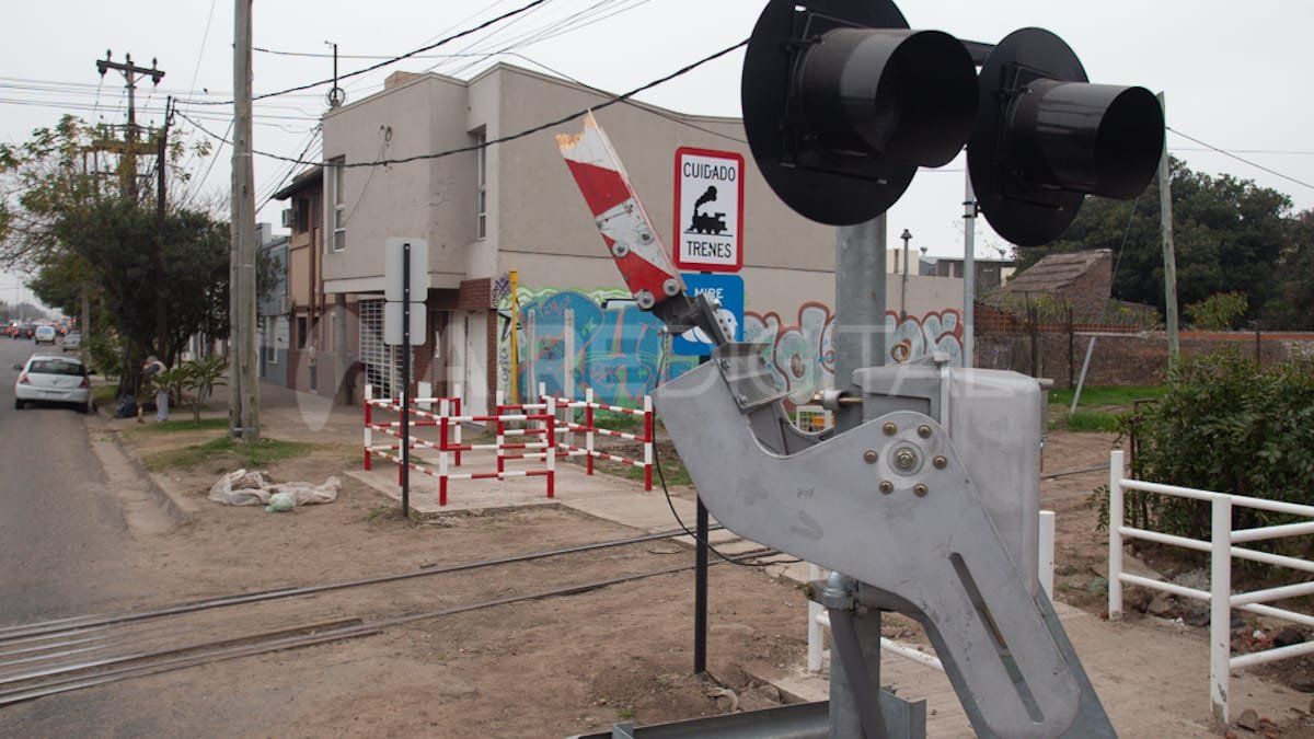 Así quedó la barrera en la mano hacia el norte de la ciudad.&nbsp;
