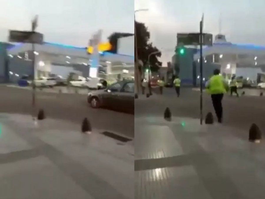 Paraná: atropelló a un inspector de tránsito y lo arrastró una cuadra sobre el capó