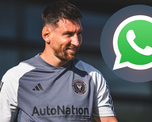 Lionel Messi sorprendió a sus compañeros en el grupo de WhatsApp del Inter Miami.