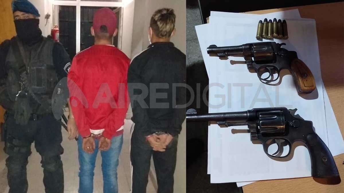 Un menor y un mayor. Ambos jóvenes fueron detenidos y puestos a disposición de la Justicia.&nbsp;