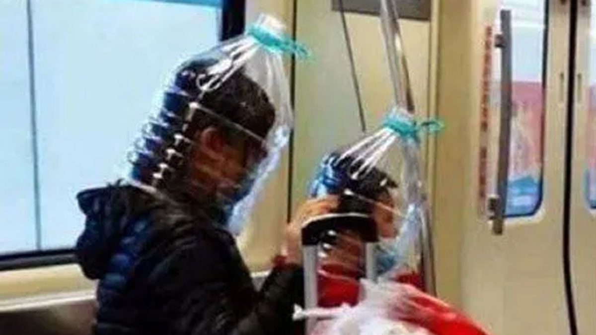 El extraño método que utilizan los chinos para evitar el contagio de coronavirus