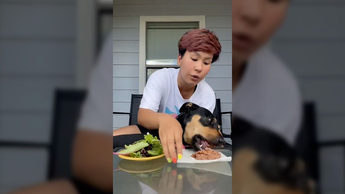 El clip se volvió rápidamente viral en la red social china.&nbsp;