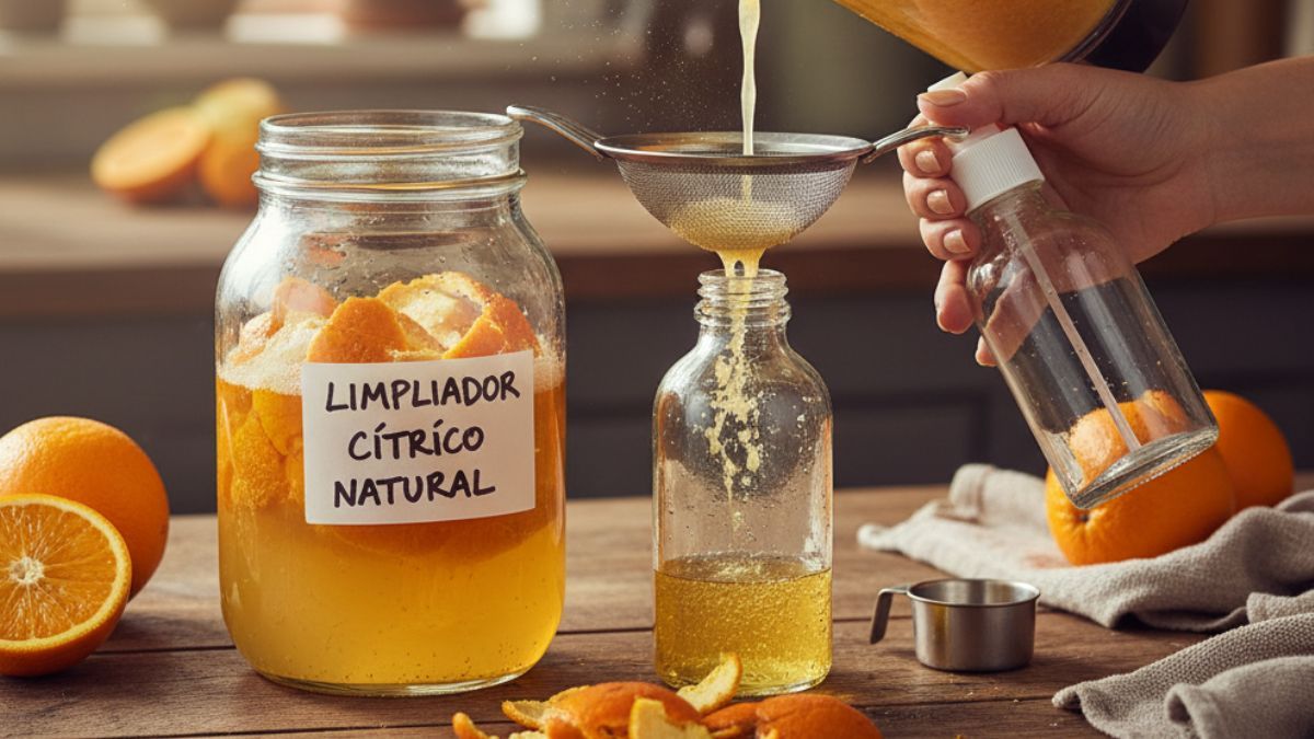 Licuar cáscara de naranja y vinagre: por qué recomiendan hacerlo y para qué sirve.