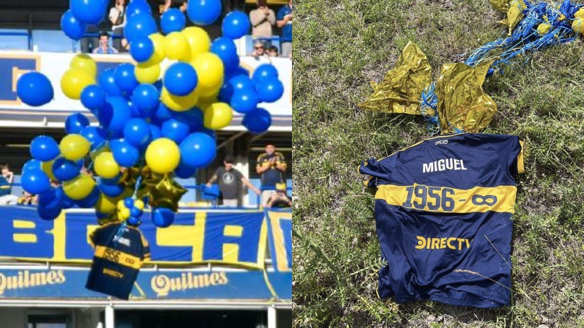 Tras el Boca-Tigre en la Bombonera, un futbolista profesional se quedó con la camiseta de Miguel Ángel Russo que fue lanzada al cielo. Tras el Boca-Tigre en la Bombonera, un futbolista profesional se quedó con la camiseta de Miguel Ángel Russo que fue lanzada al cielo.