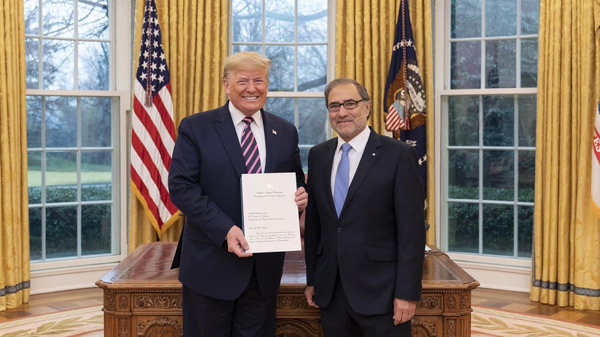 El designado embajador en&nbsp;Estados Unidos