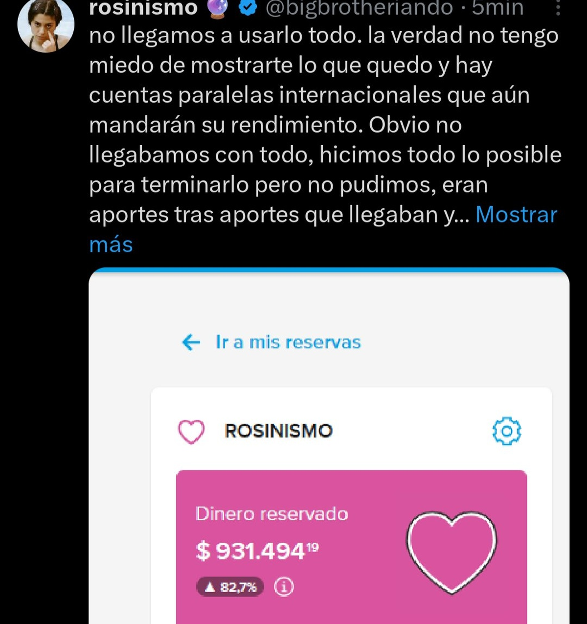 Los fans de Rosina, de Gran Hermano, habrían sufrido una estafa. Los fans de Rosina, de Gran Hermano, habrían sufrido una estafa.