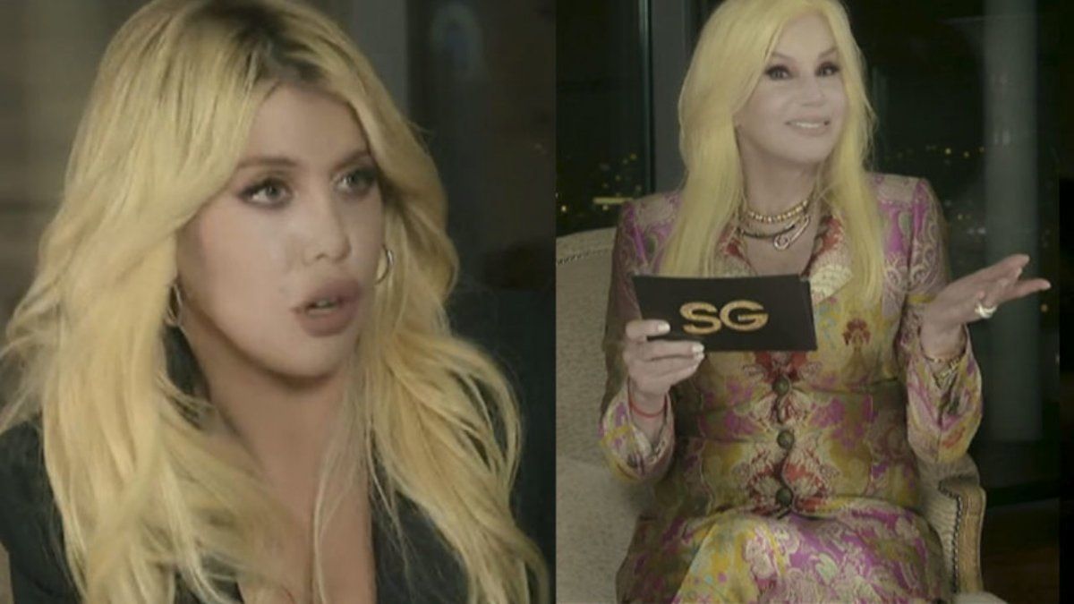 Wanda Nara habló en LAM sobre la entrevista que hizo con Susana Giménez