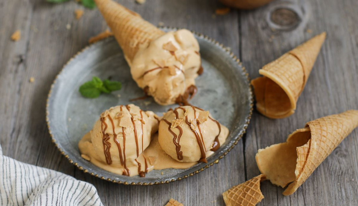 Cómo hacer helado de dulce de leche ¡en 5 minutos!