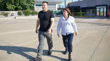 Vecinos de Bahía Blanca increparon a Bullrich y a Petri en su recorrida por zonas afectadas