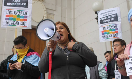 Alejandra Ironici fue una luchadora incansable de los derechos de las personas trans. Alejandra Ironici fue una luchadora incansable de los derechos de las personas trans.