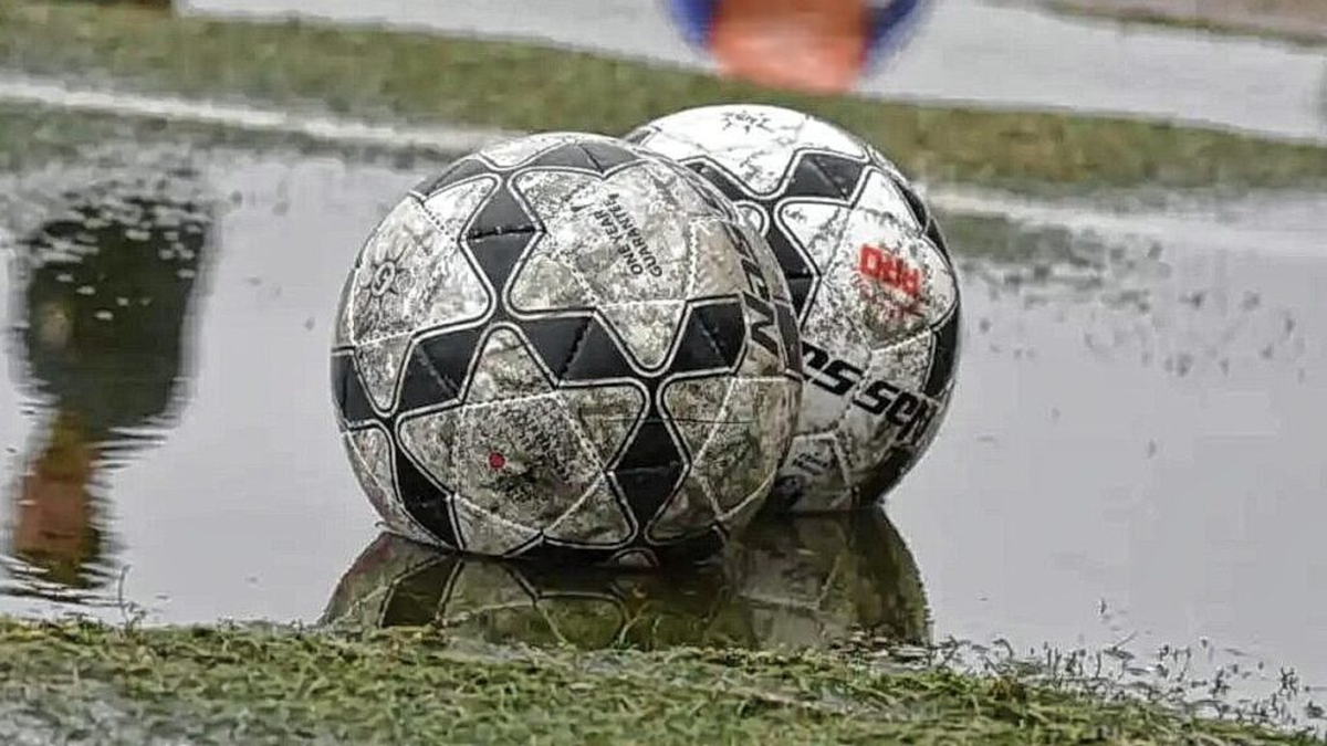 La lluvia de Santa Fe complic&oacute; a la Liga Santafesina. Foto de internet.