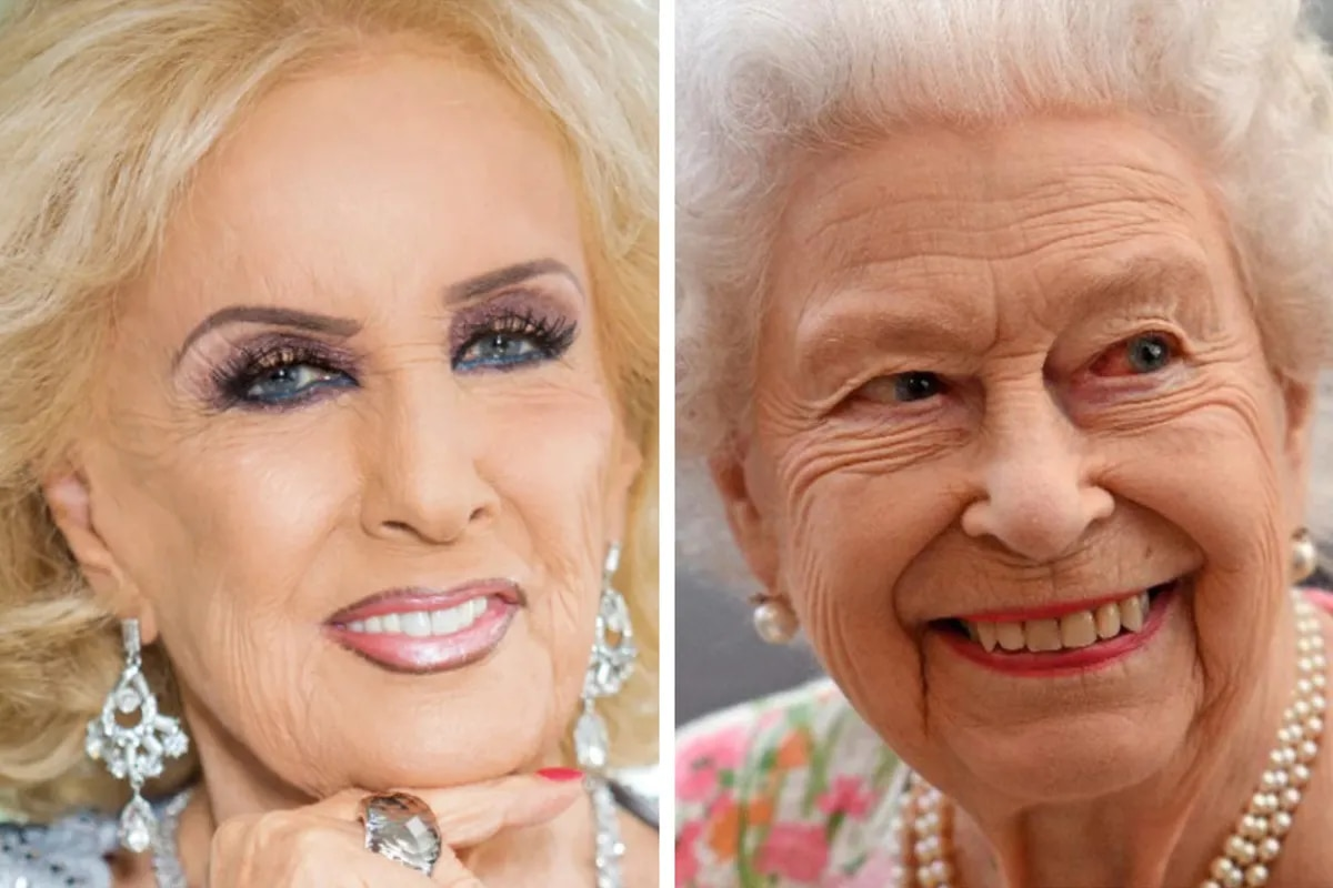 Mirtha Legrand despidió a la reina Isabel II.