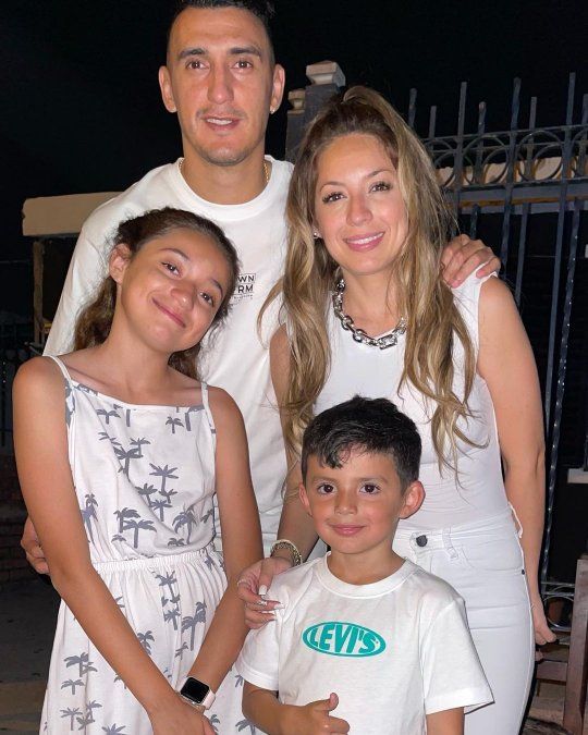 Magui Olave tiene dos hijos con el jugador de River Matías Suárez.
