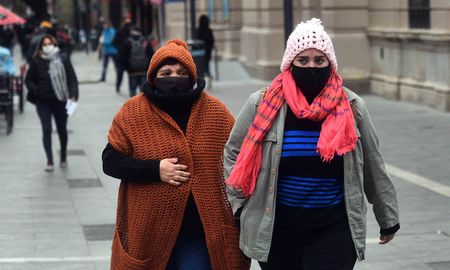 Las bajas temperaturas comenzaron a registrarse el lunes y martes pasados y se espera que el viernes desciendan en el centro del país. Las bajas temperaturas comenzaron a registrarse el lunes y martes pasados y se espera que el viernes desciendan en el centro del país.