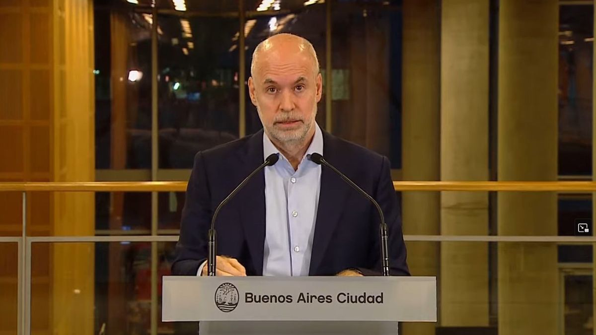 Horacio Rodríguez Larreta se despegó de Bullrich