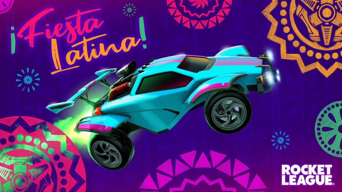 Rocket League presenta su nuevo evento Fiesta Latina