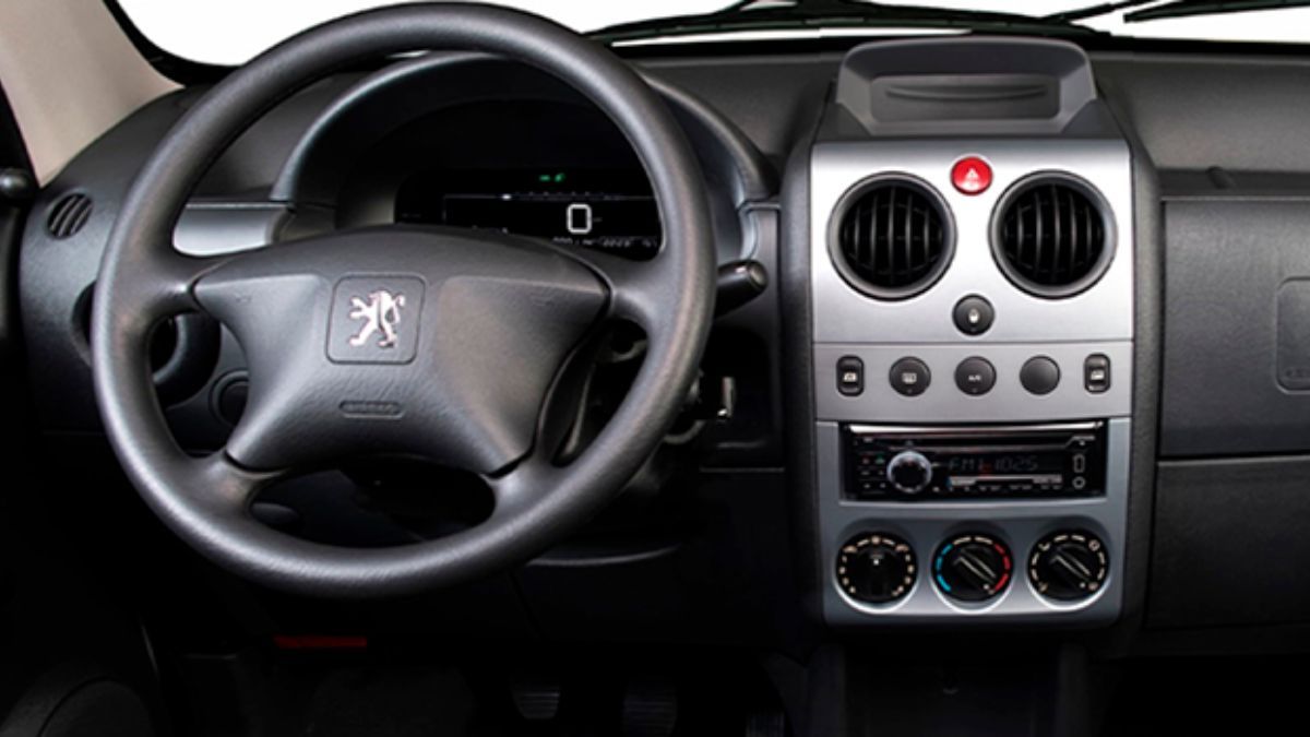 Así es el interior de la Peugeot Partner. Así es el interior de la Peugeot Partner.