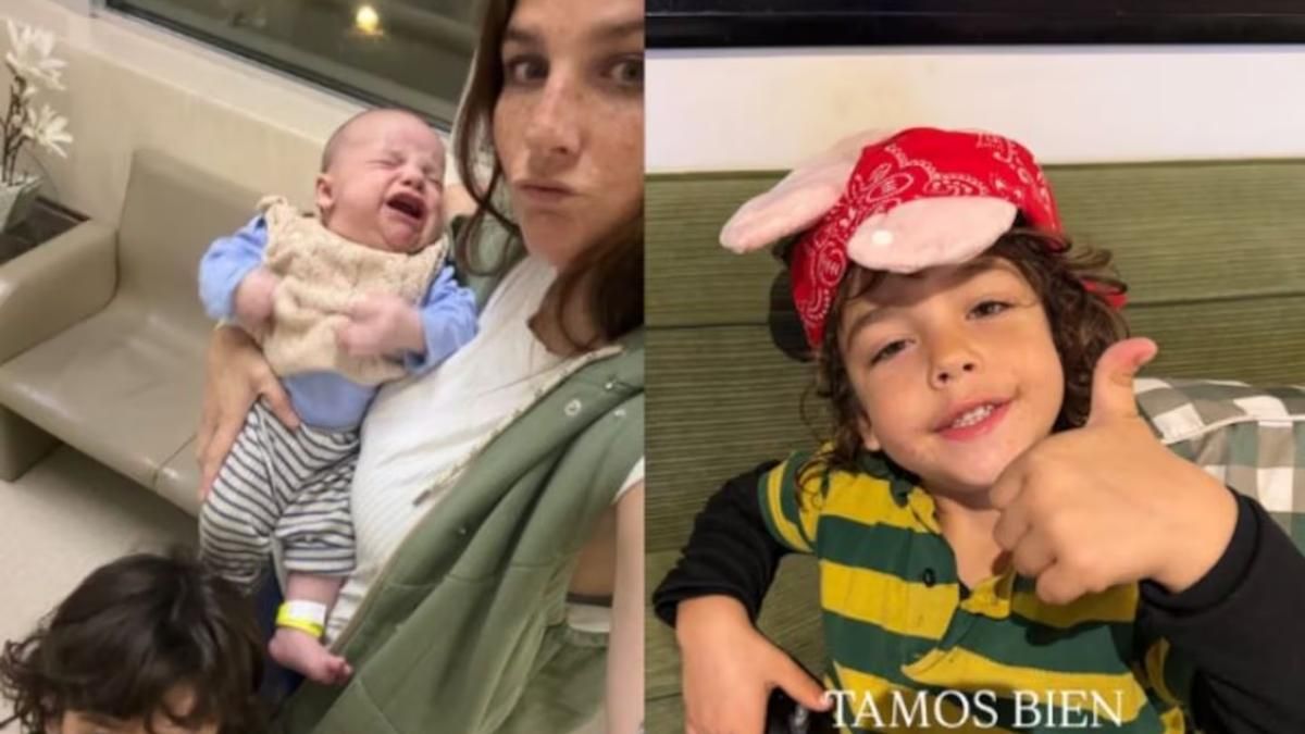 Juana Repetto compartió imágenes desde la guardia tras el golpe que sufrió su hijo Belisario. Juana Repetto compartió imágenes desde la guardia tras el golpe que sufrió su hijo Belisario.
