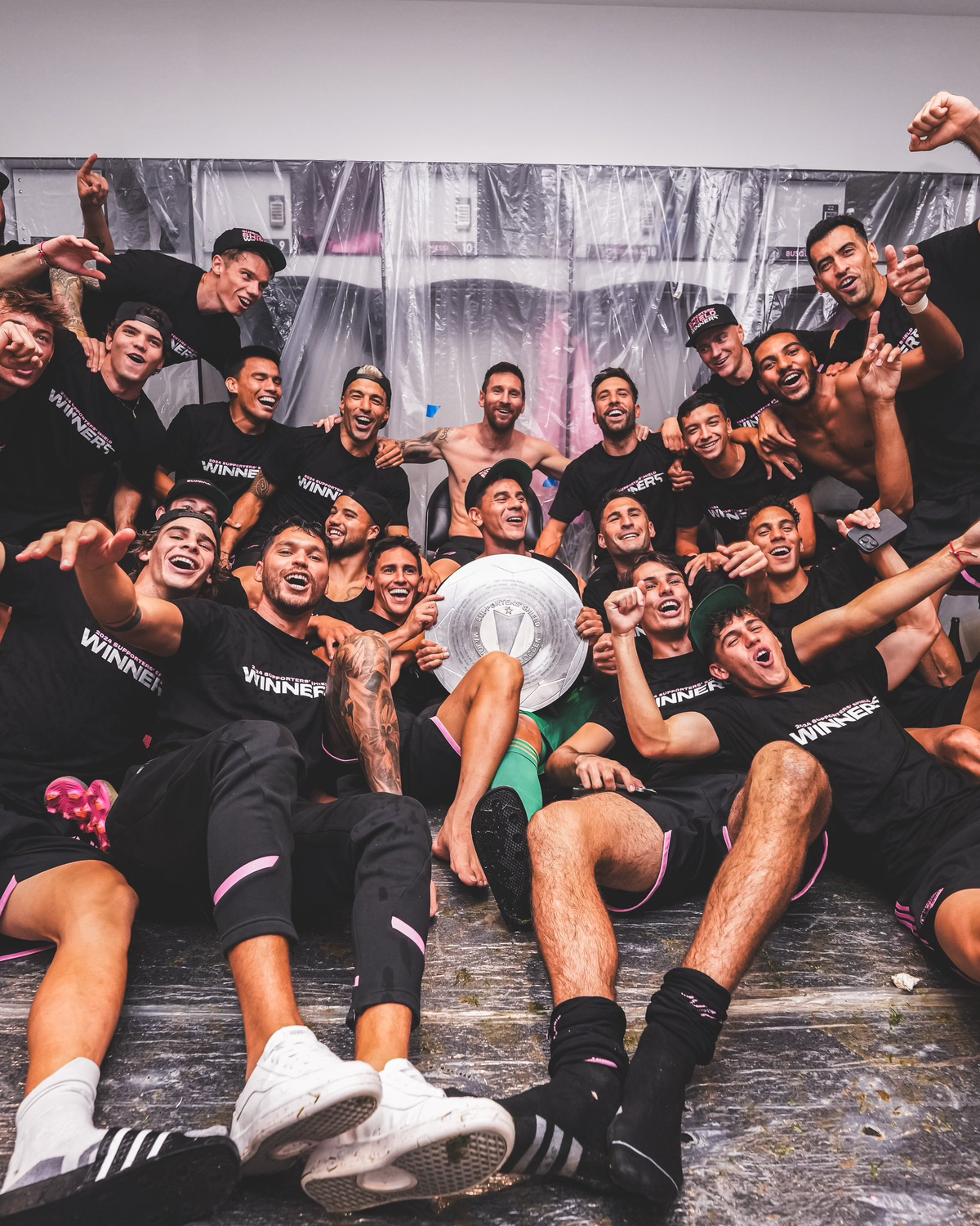 De la mano de Lionel Messi, Inter Miami gritó campeón. De la mano de Lionel Messi, Inter Miami gritó campeón.