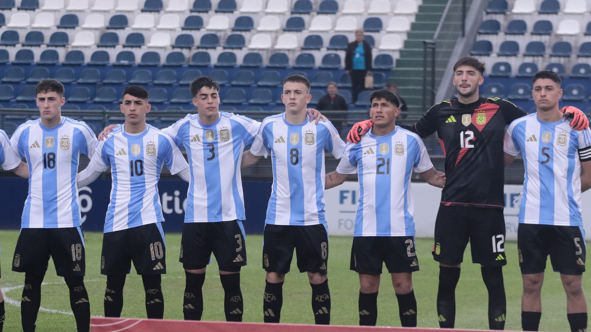 Lautaro Vargas lució la camiseta 21 en la sub 20 de la Selección Argentina. Lautaro Vargas lució la camiseta 21 en la sub 20 de la Selección Argentina.