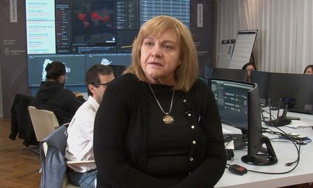 La doctora Elsa Baumeister, Jefa de Servicio de Virosis Respiratorias ANLIS Malbrán. La doctora Elsa Baumeister, Jefa de Servicio de Virosis Respiratorias ANLIS Malbrán.