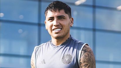 Volvió Facundo Farías y fue todo alegría en Inter Miami: 