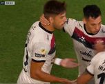 Santiago Pierotti adelantó a Colón en el duelo ante Independiente, por la octava fecha de la Liga Profesional.