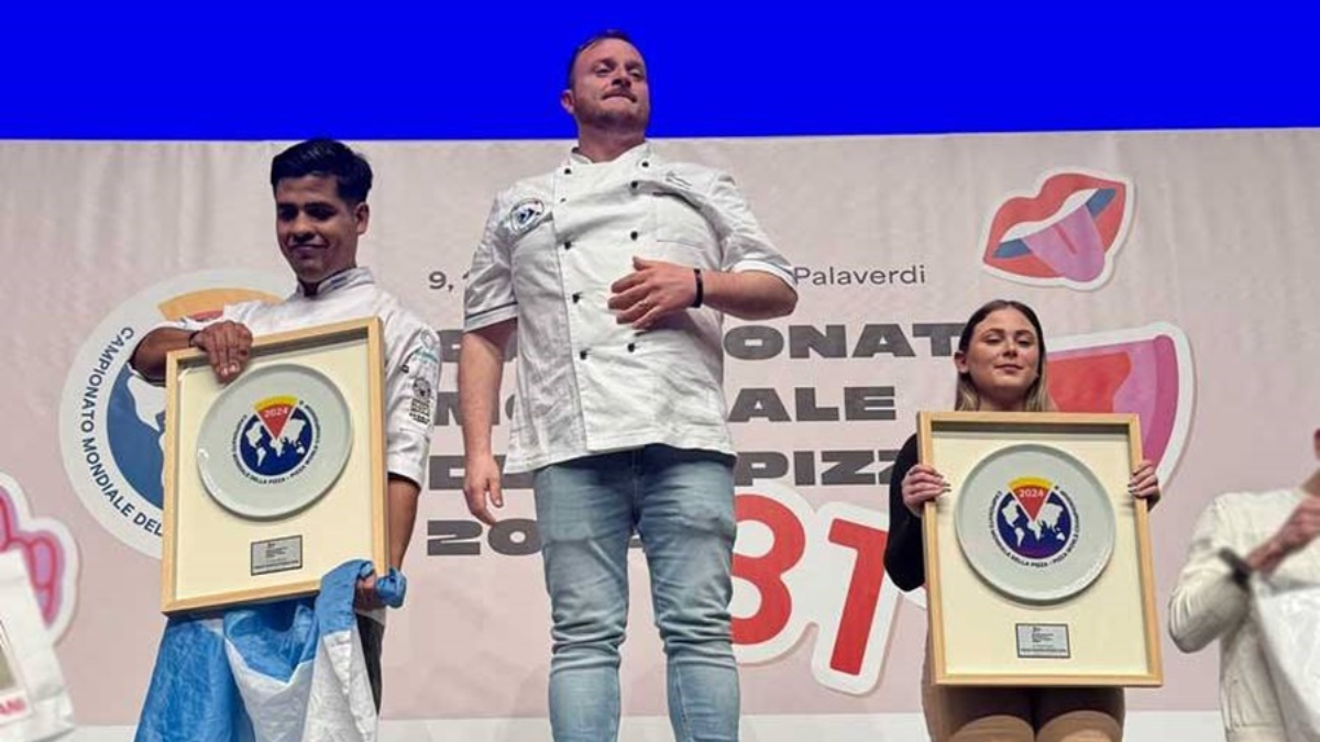 Argentina se subió al podio en el campeonato mundial de la Pizza. Argentina se subió al podio en el campeonato mundial de la Pizza.